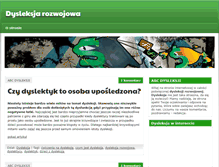 Tablet Screenshot of dysleksja.infoabc.pl